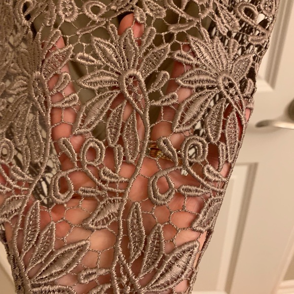 Evening Dress Ecru size M - Picture 6 of 7